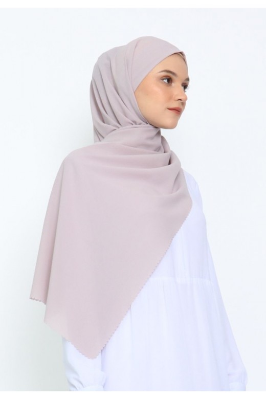 Pasmina Instan Diamond  Lasercut Silver